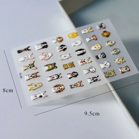 Dog Nail Decals - Picture 7 of 7